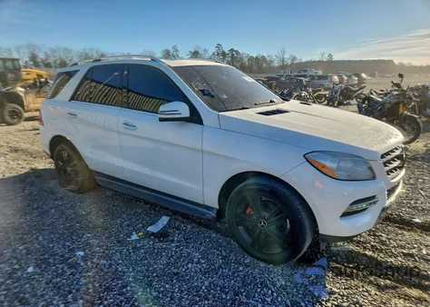 2015 Mercedes-Benz Ml 350 z USA, uszkodzony, nr VIN 4JGDA5JB3FA544583